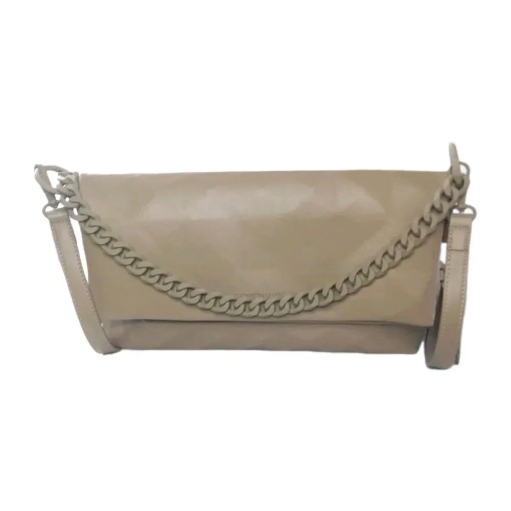 Louenhide Marley Shoulder Bag Taupe Brown Vegan Leather